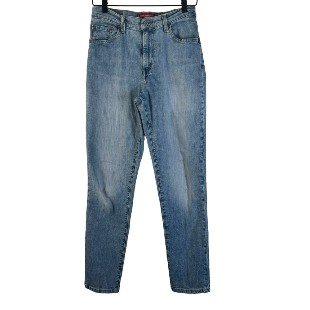 Vintage Levi's 512 Classic Slim Stretch Tapered Leg Light Wash Stretch 6